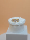 anello spring day brilantini bianchi