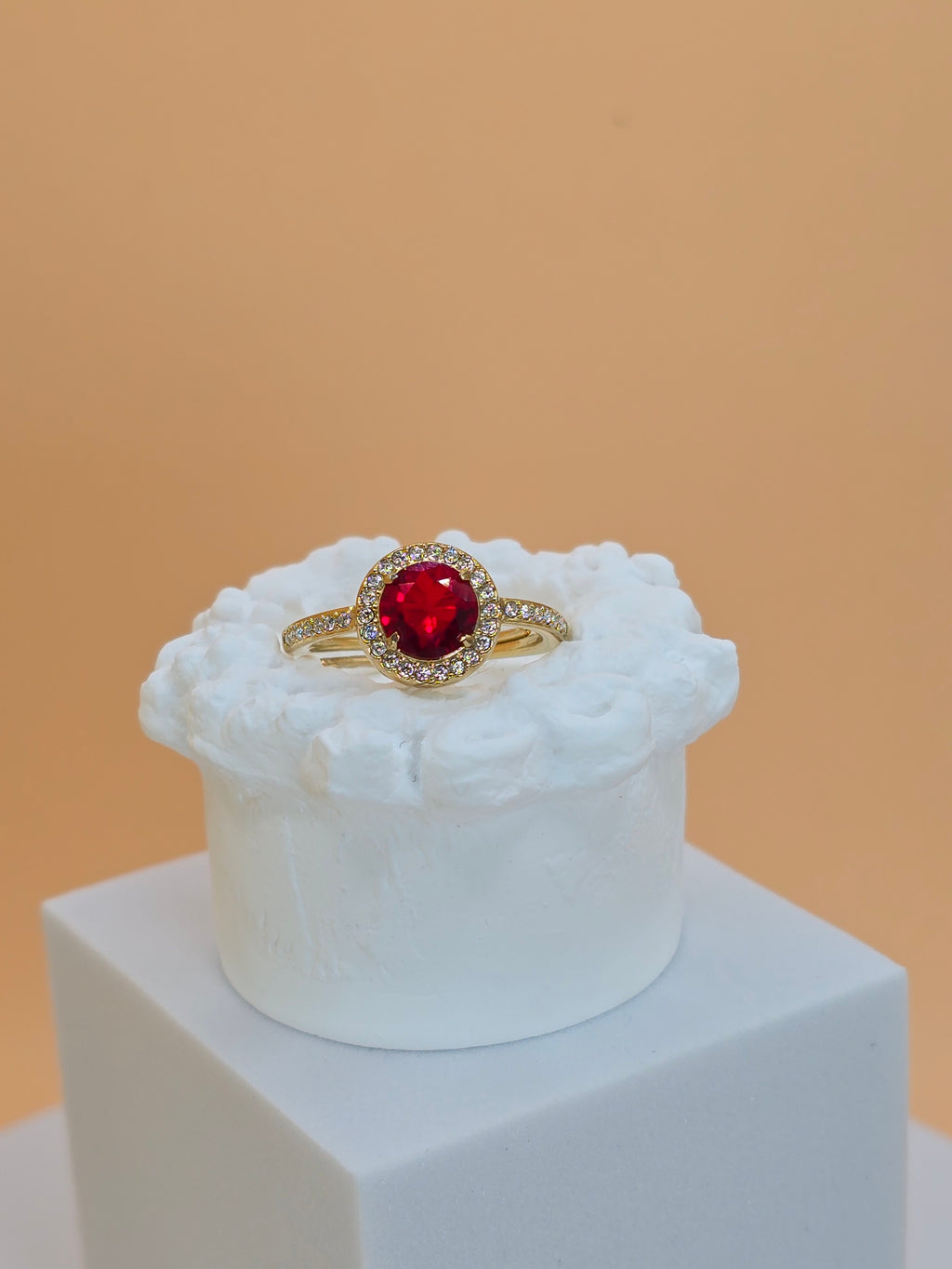 anello ninfa rosso