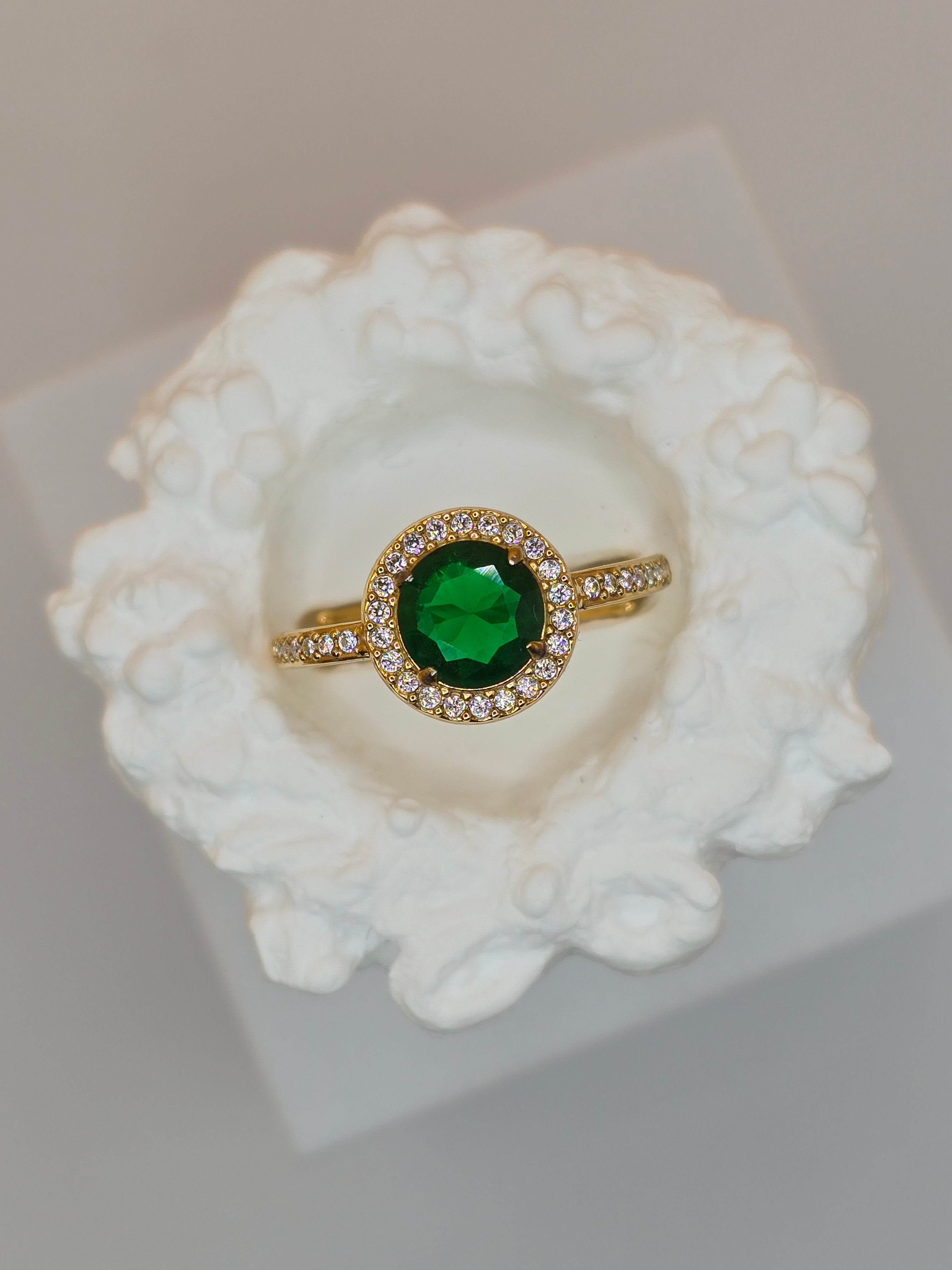 anello ninfa verde