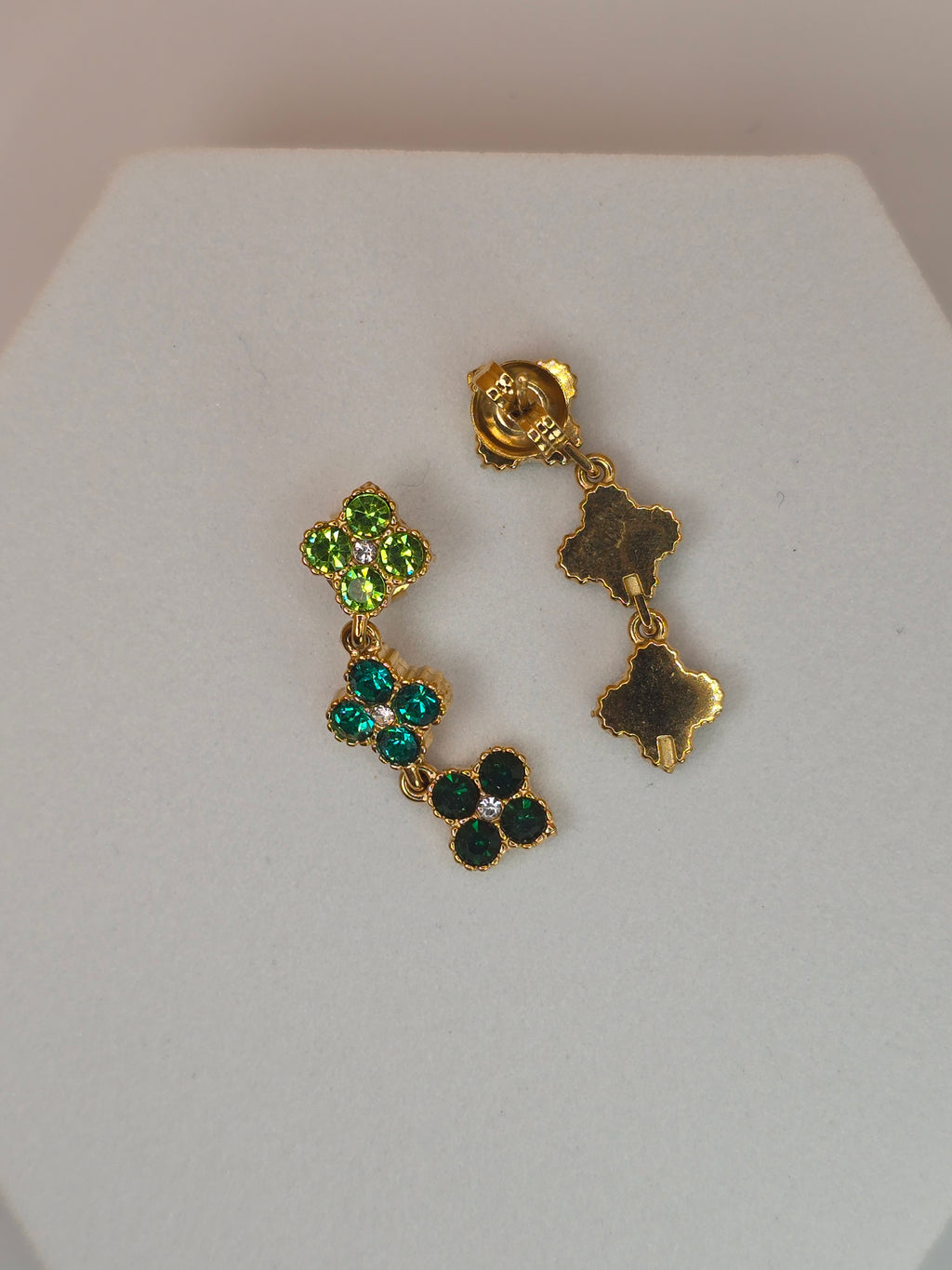 orecchini spring day zirconi verde