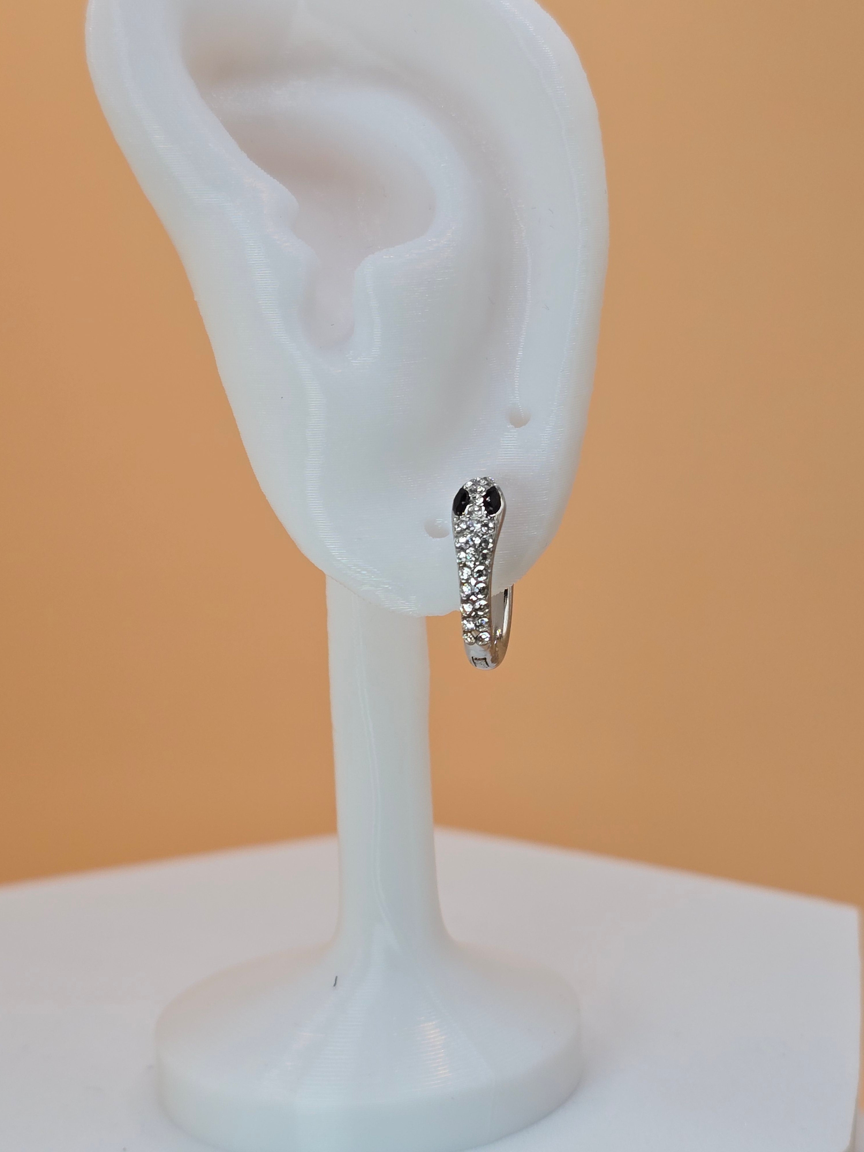 orecchini serpente di luce maxi