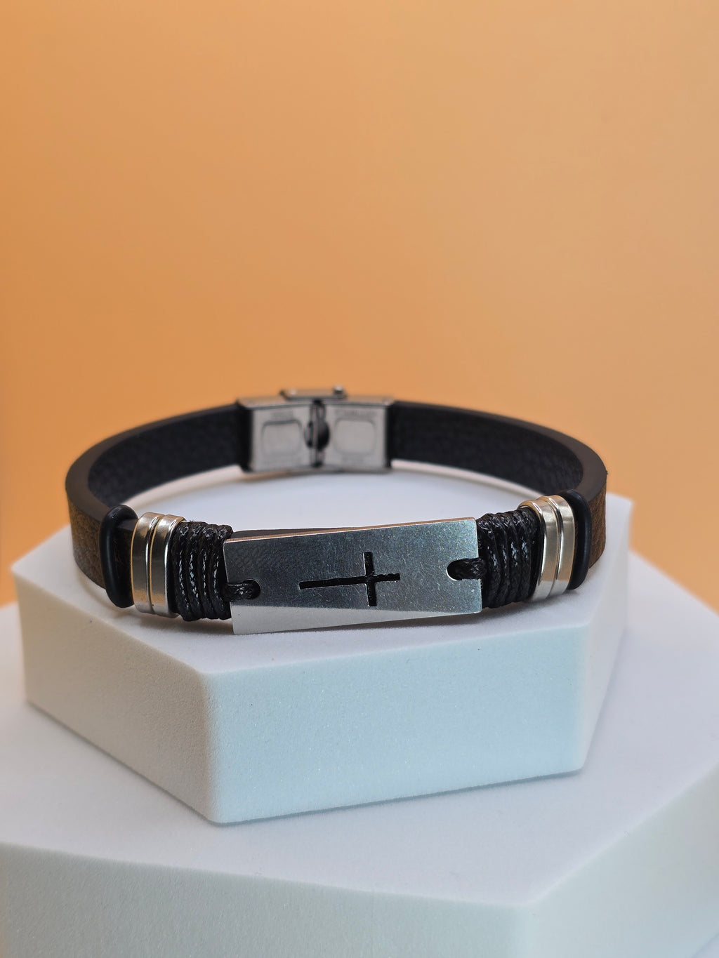 bracciale uomo holly brace nero