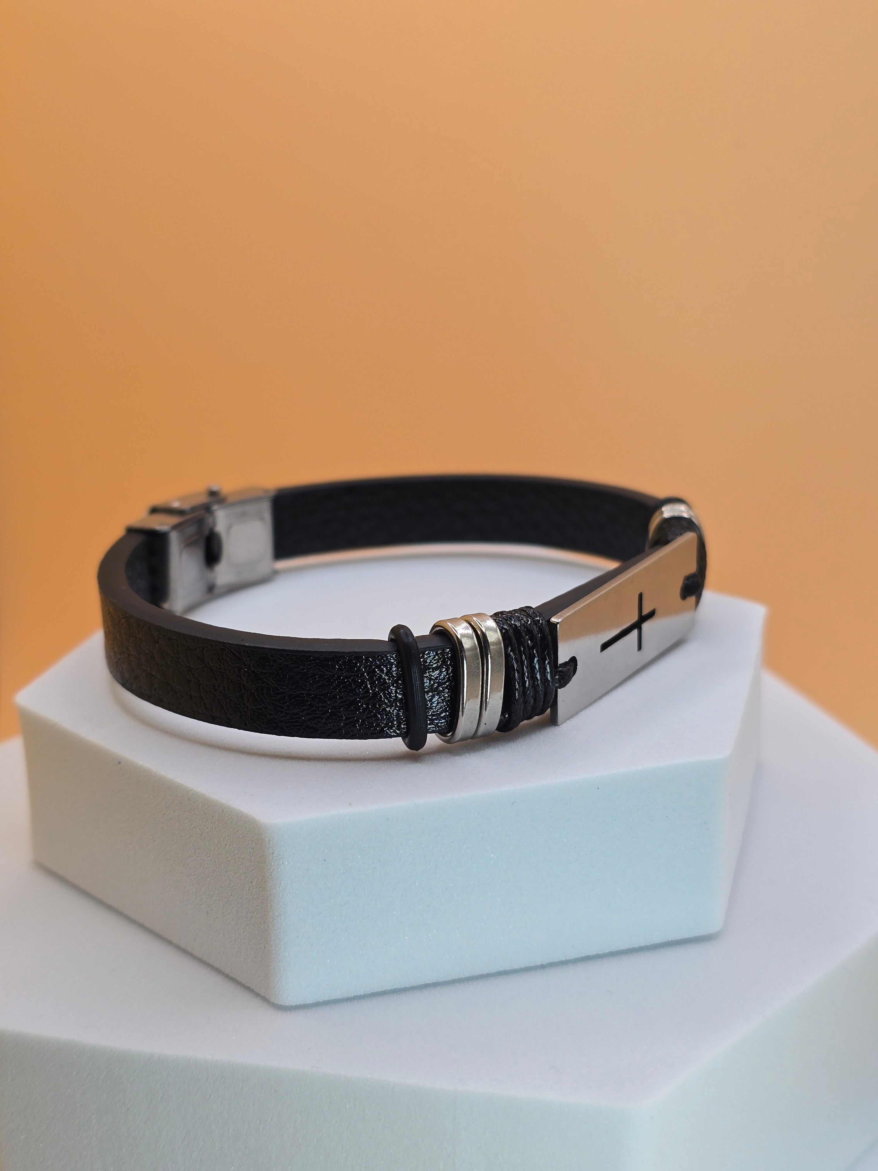 bracciale uomo holly brace marrone