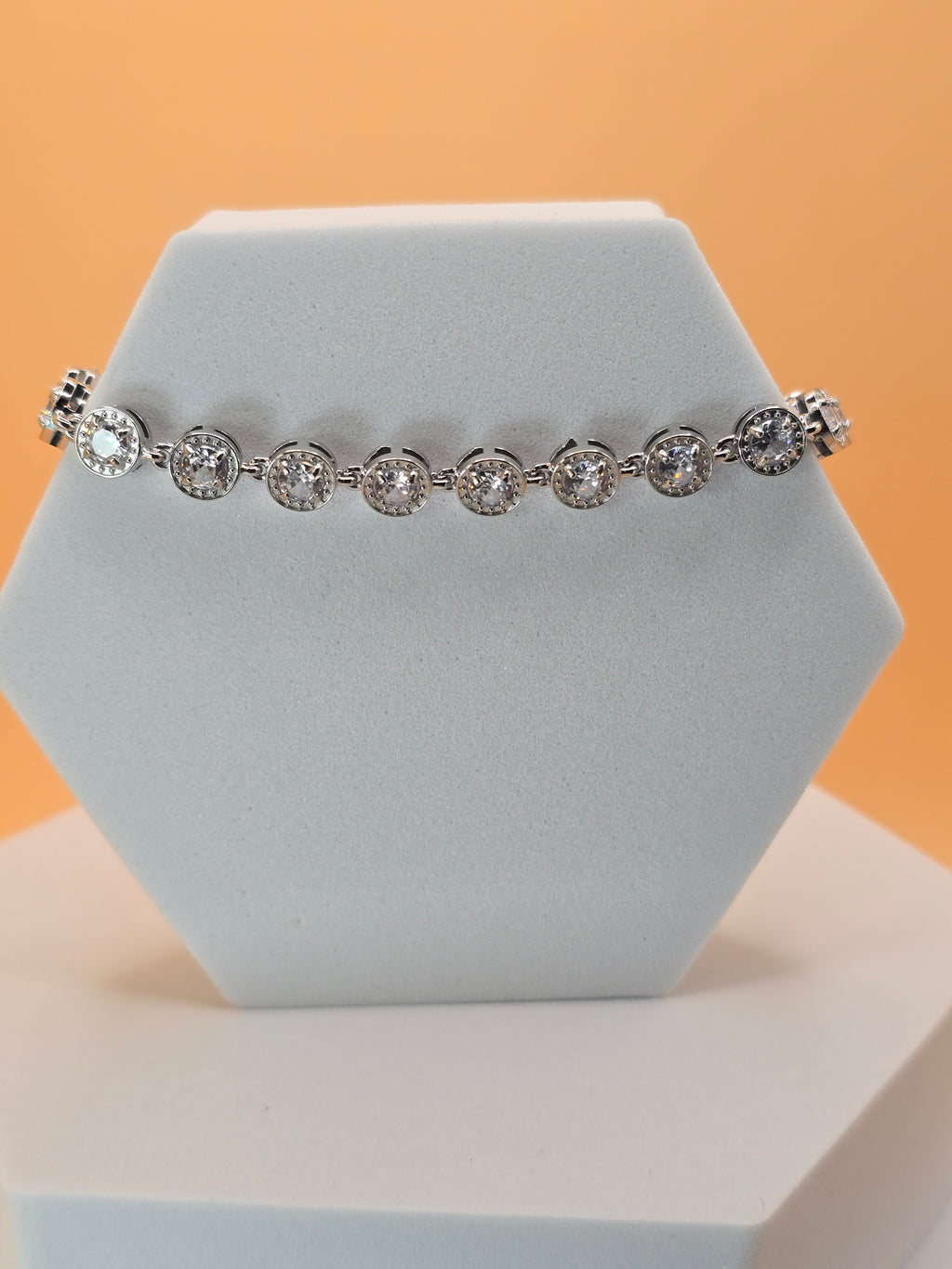 bracciale sorbetto di luce bianco