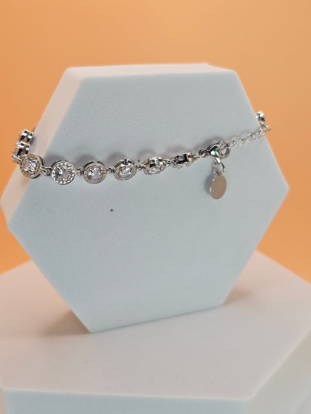 bracciale sorbetto di luce bianco