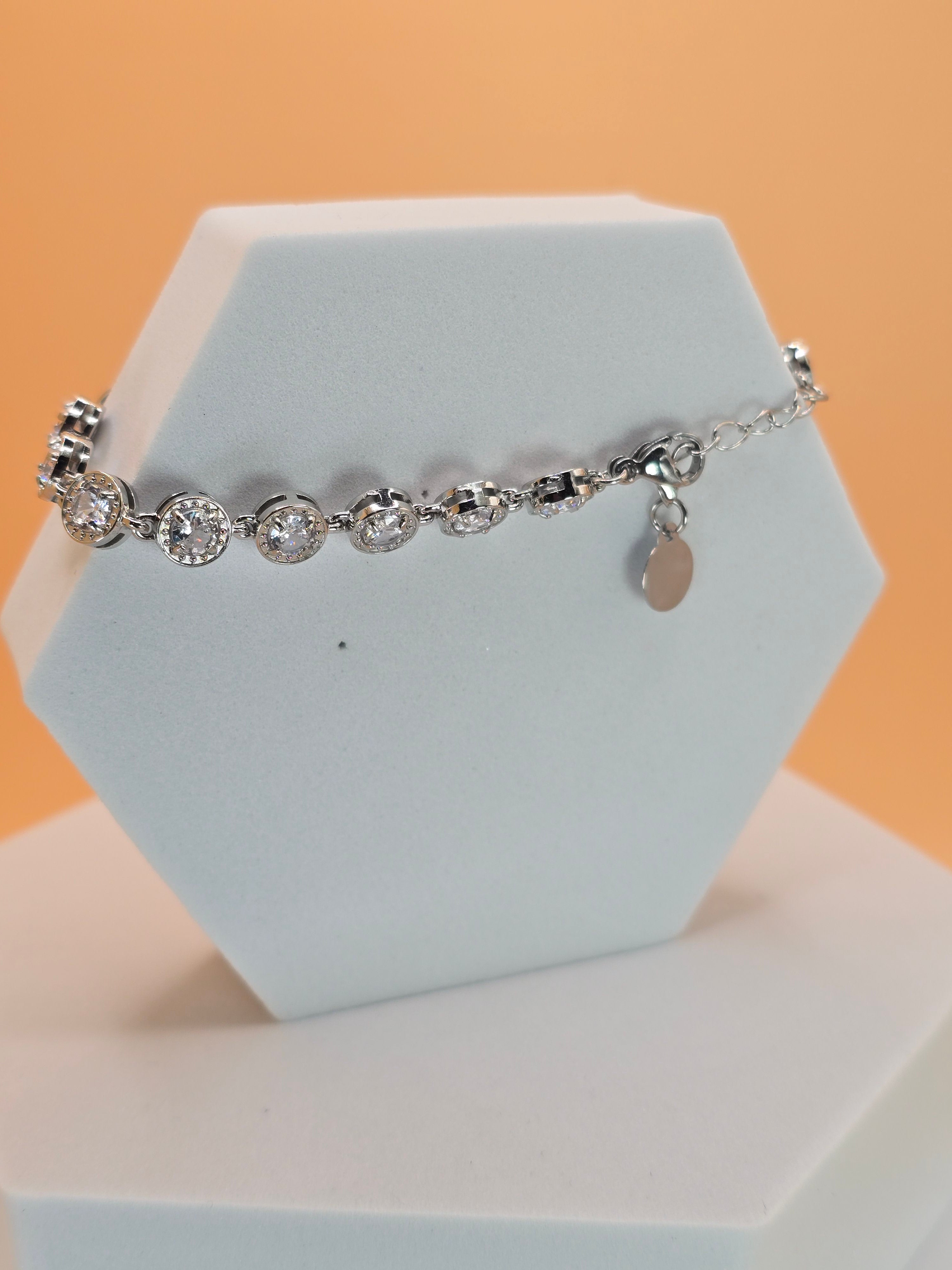 bracciale sorbetto di luce bianco