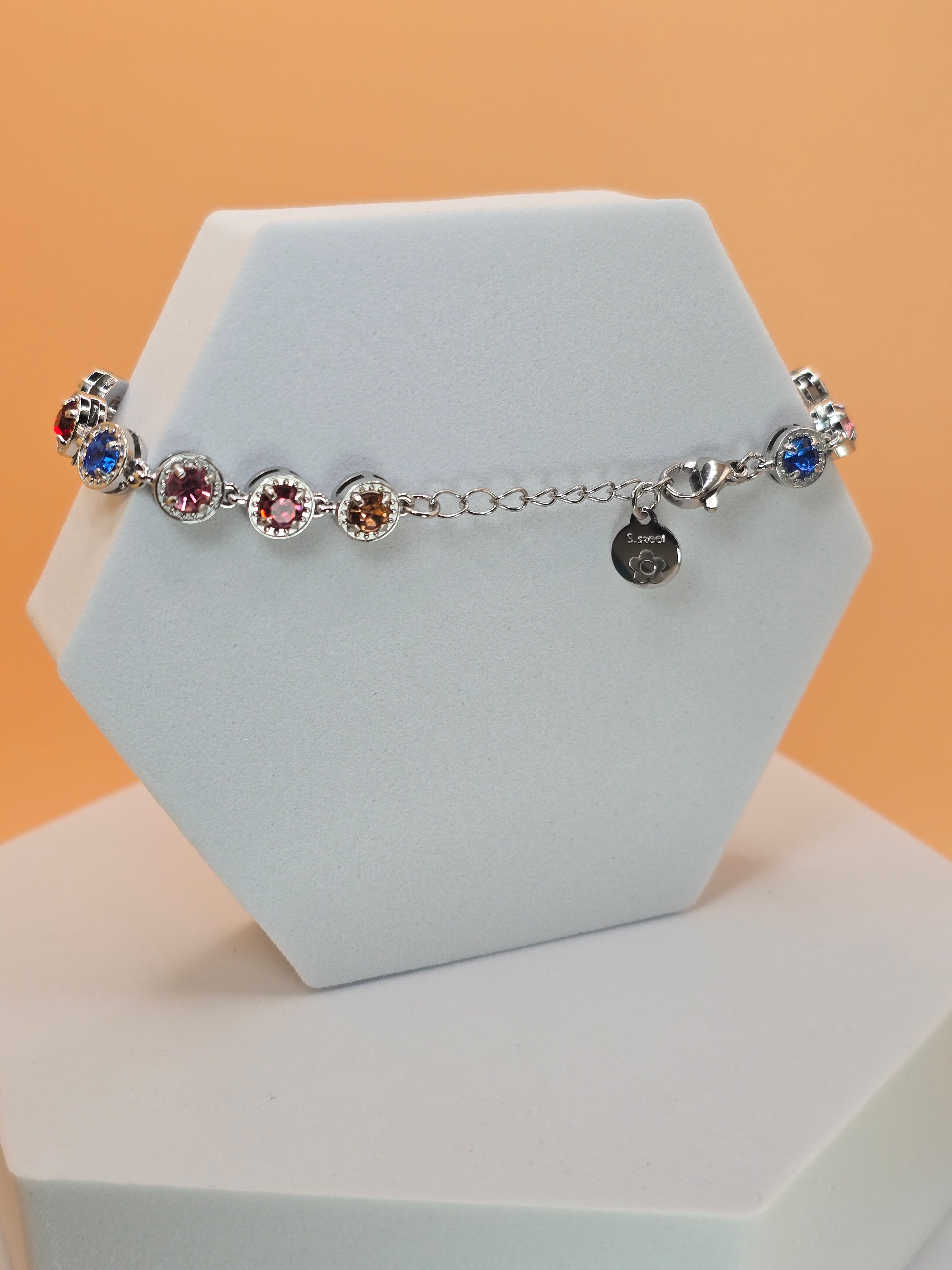 bracciale sorbetto di luce arcobaleno