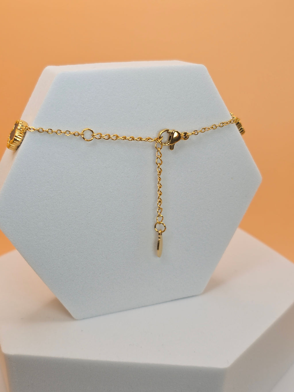 bracciale colver passion blu mini placato oro