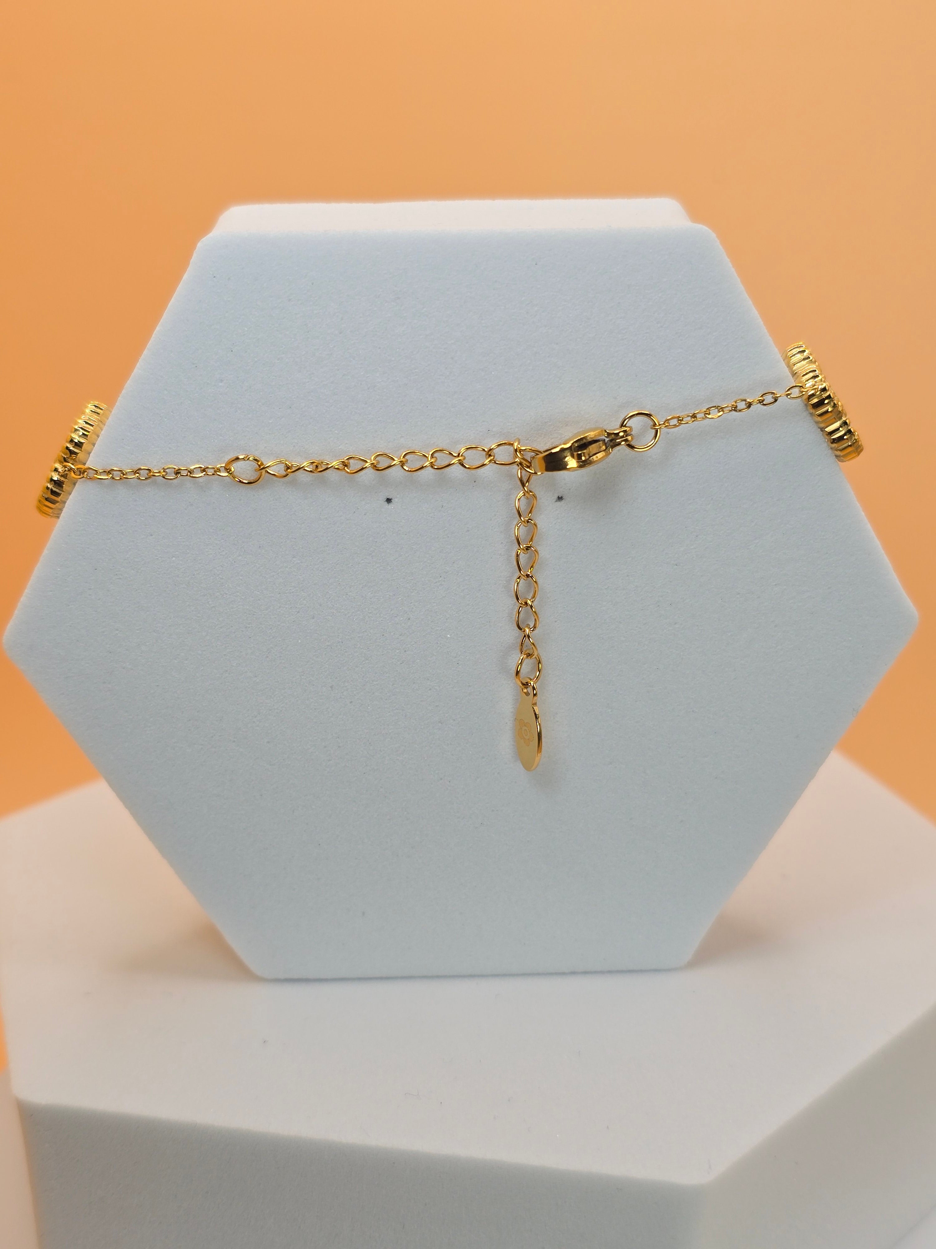 bracciale colver passion placato oro