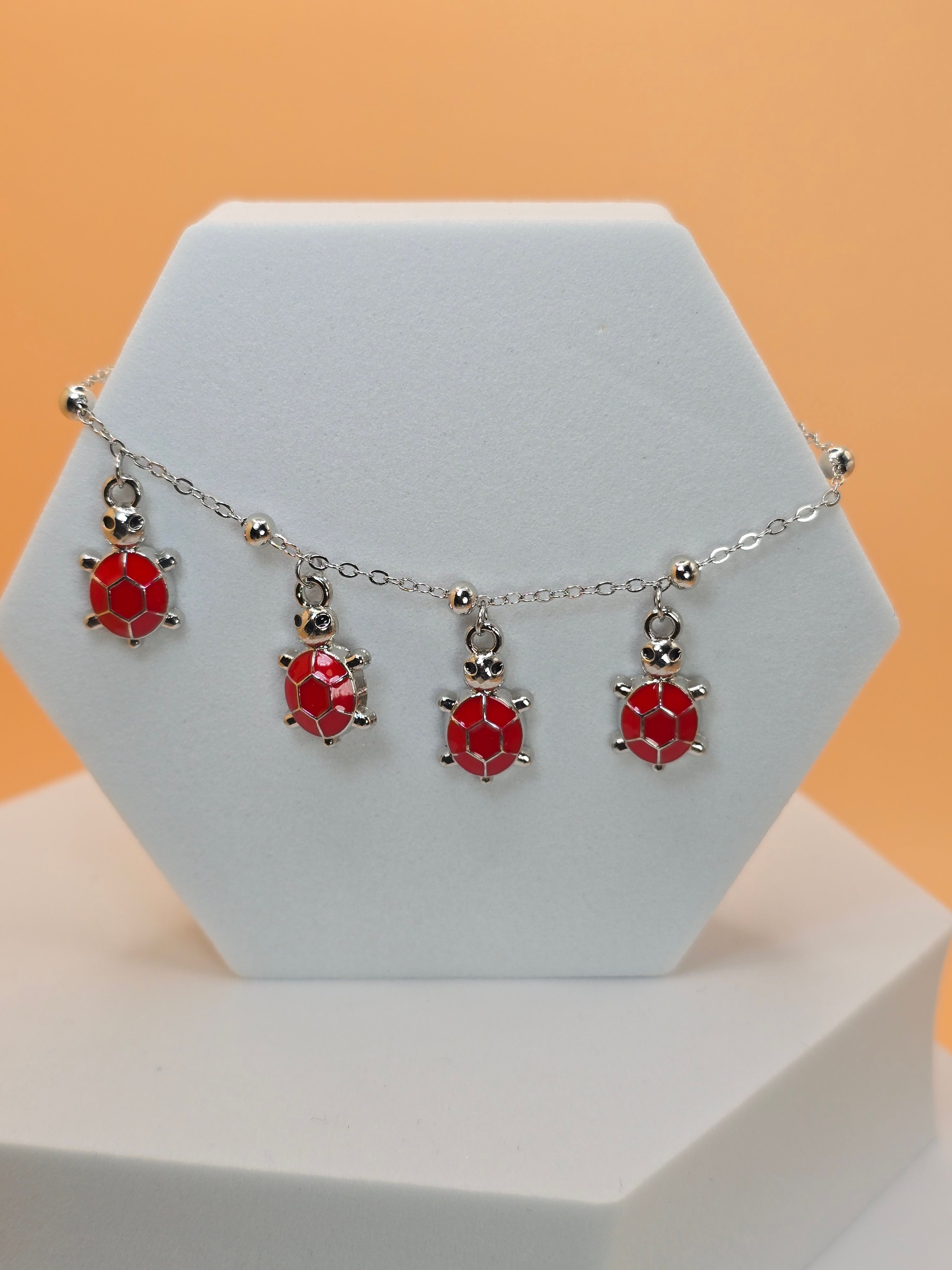 bracciale tartaruga rossa