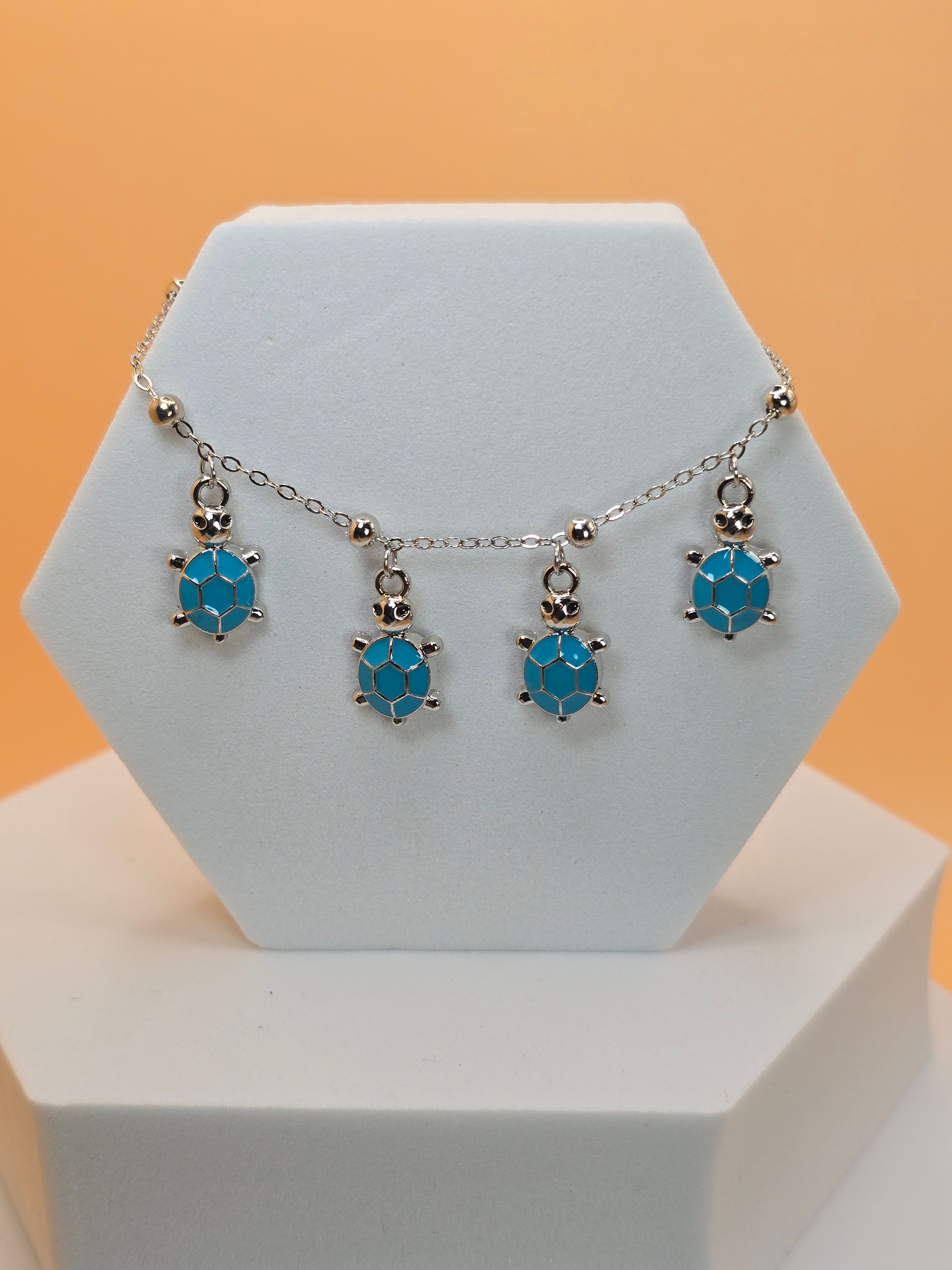 bracciale tartaruga blu