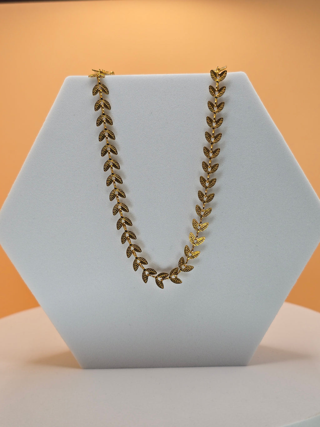 collana bosco dorato