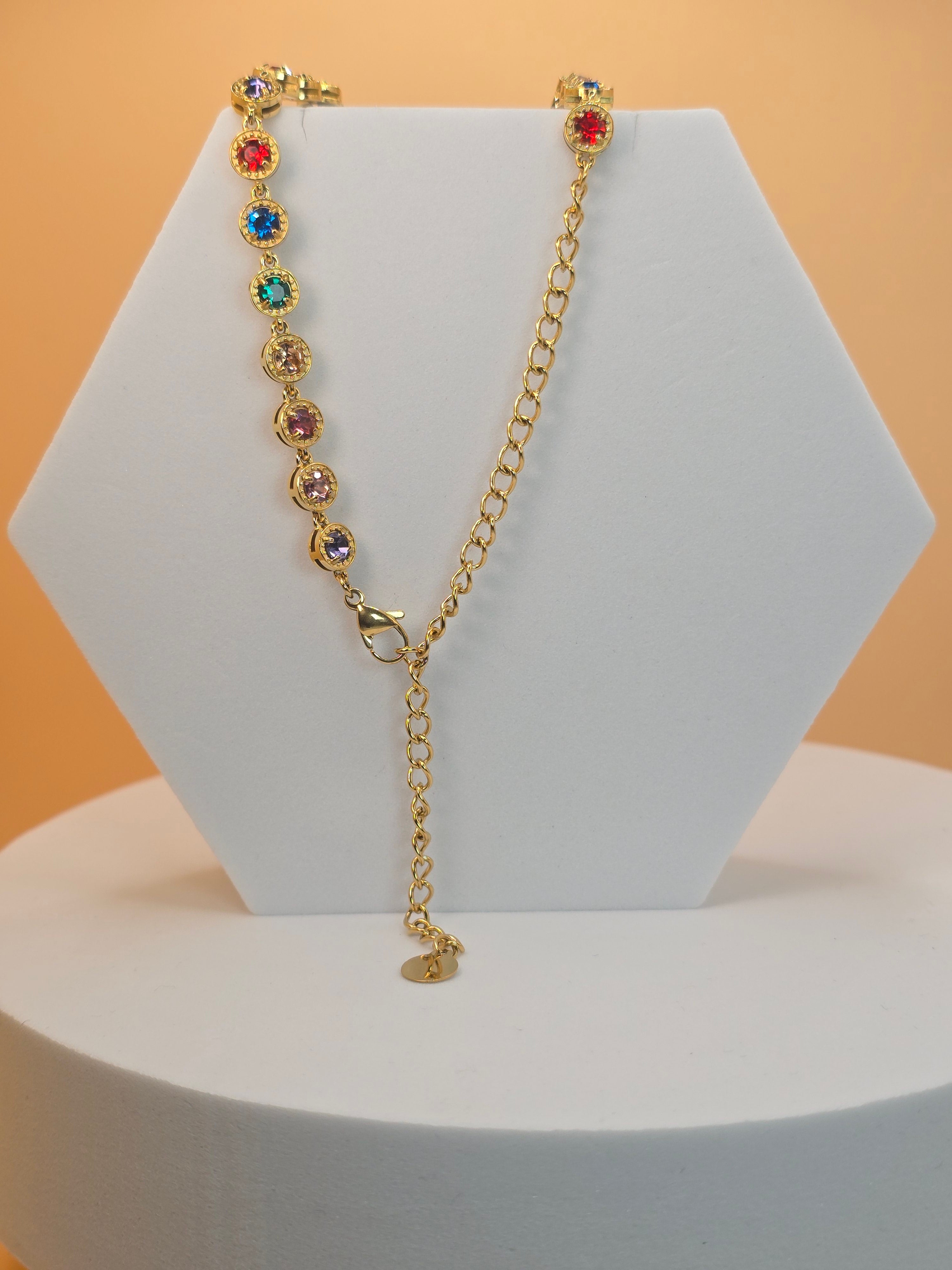 collana sorbetto luce arcobaleno