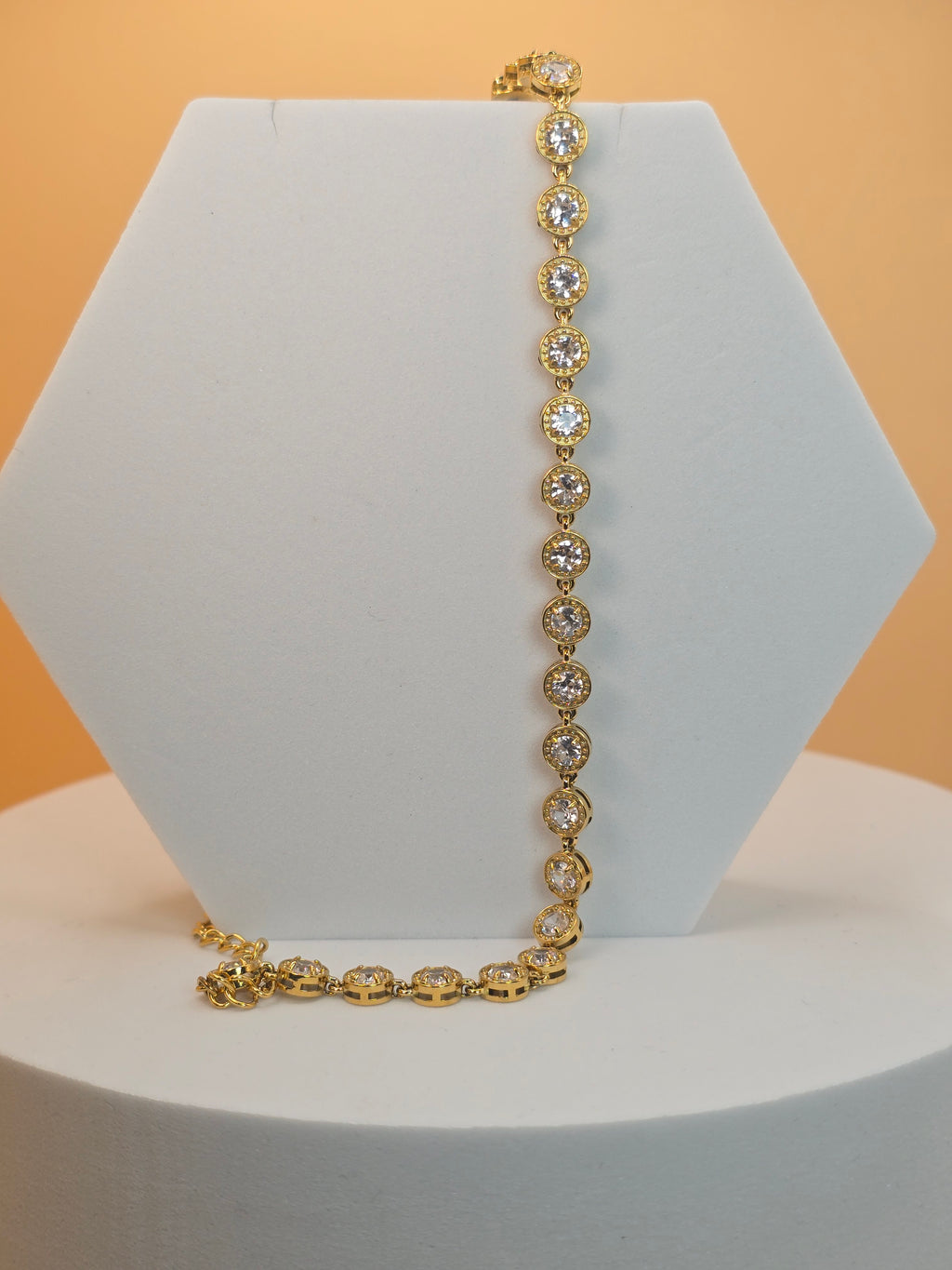 collana sorbetto di luce bianco