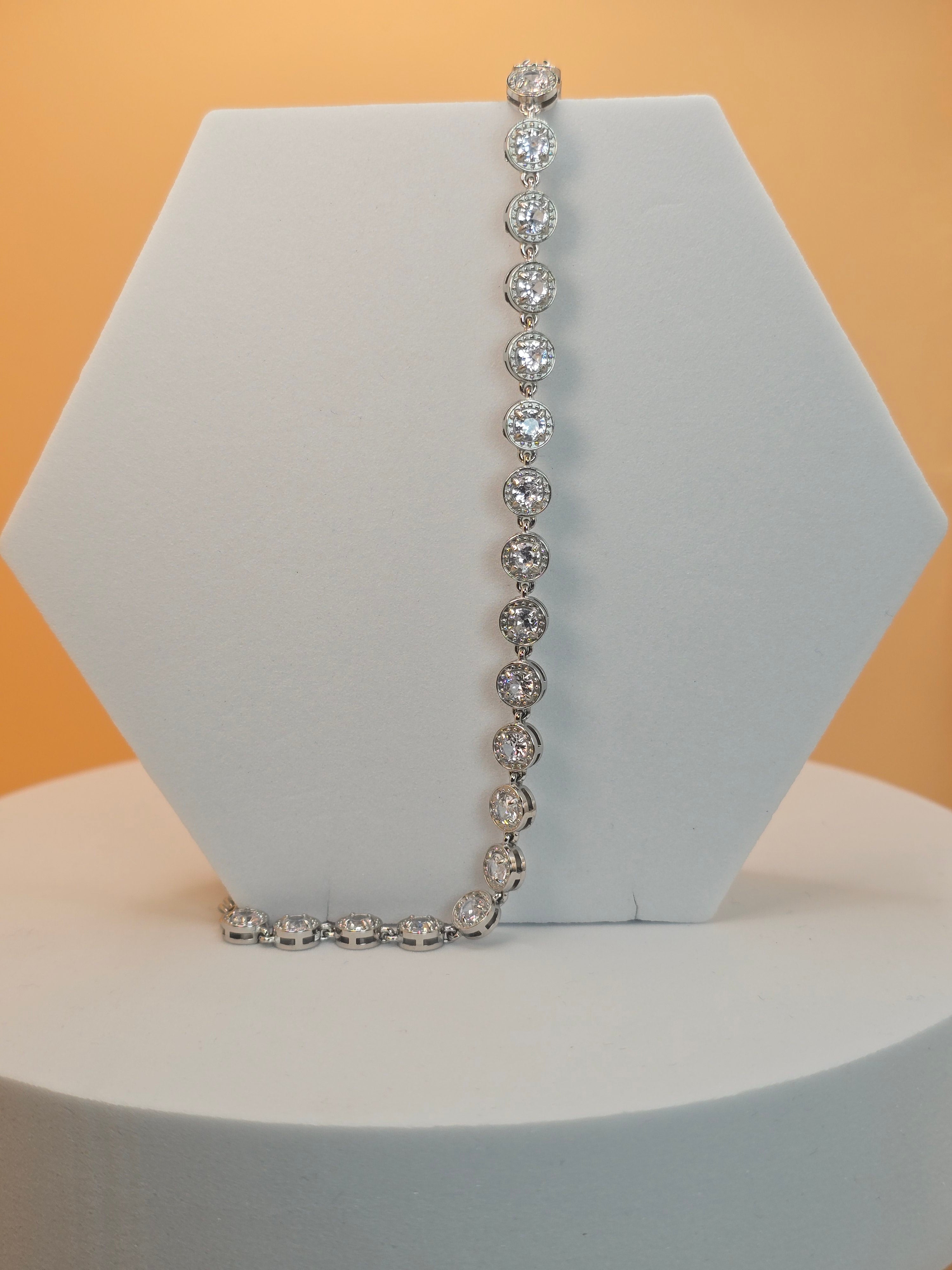 collana sorbetto di luce bianco