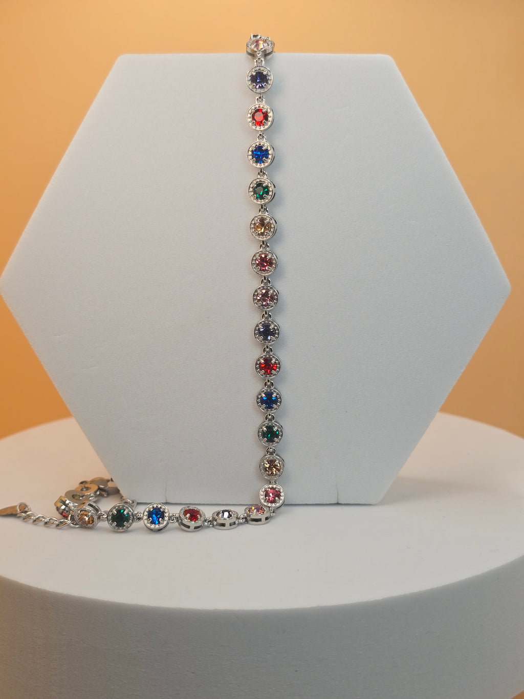 collana sorbetto di luce arcobaleno