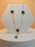 collana colver passion maxi rosso