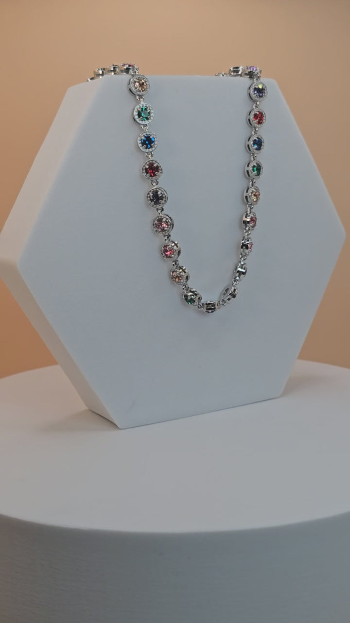collana sorbetto di luce arcobaleno