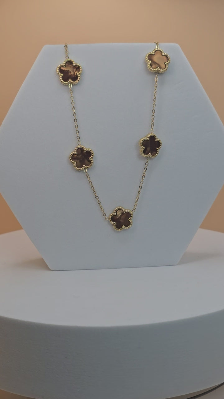 collana colver passion midi marrone