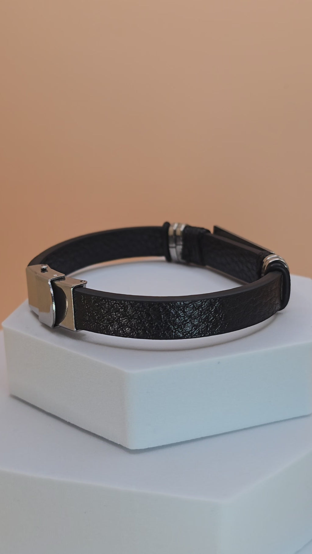 bracciale uomo holly brace nero