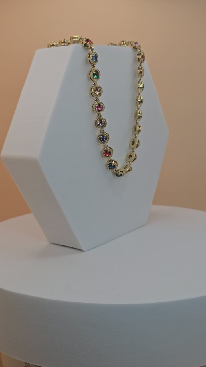 collana sorbetto luce arcobaleno