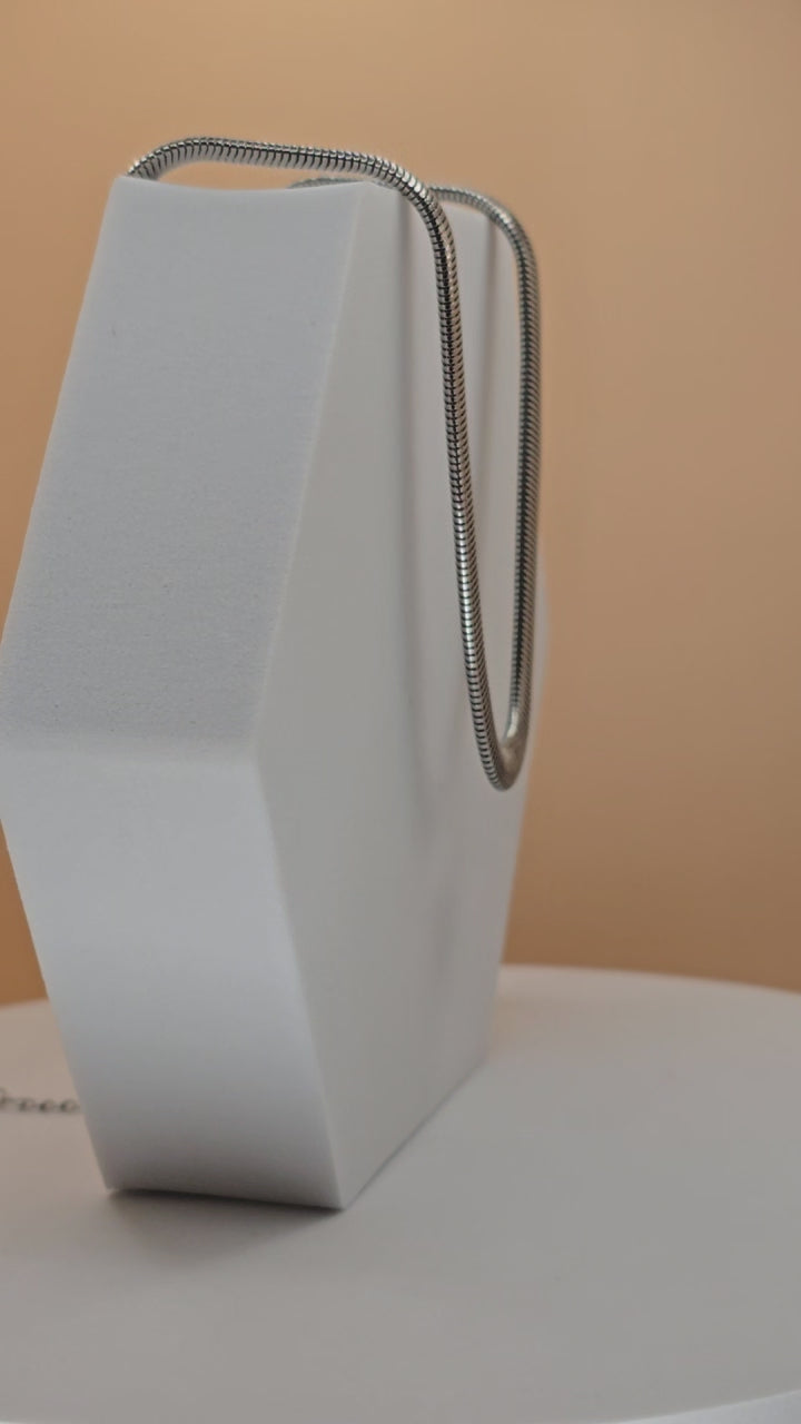 collana silver serpent