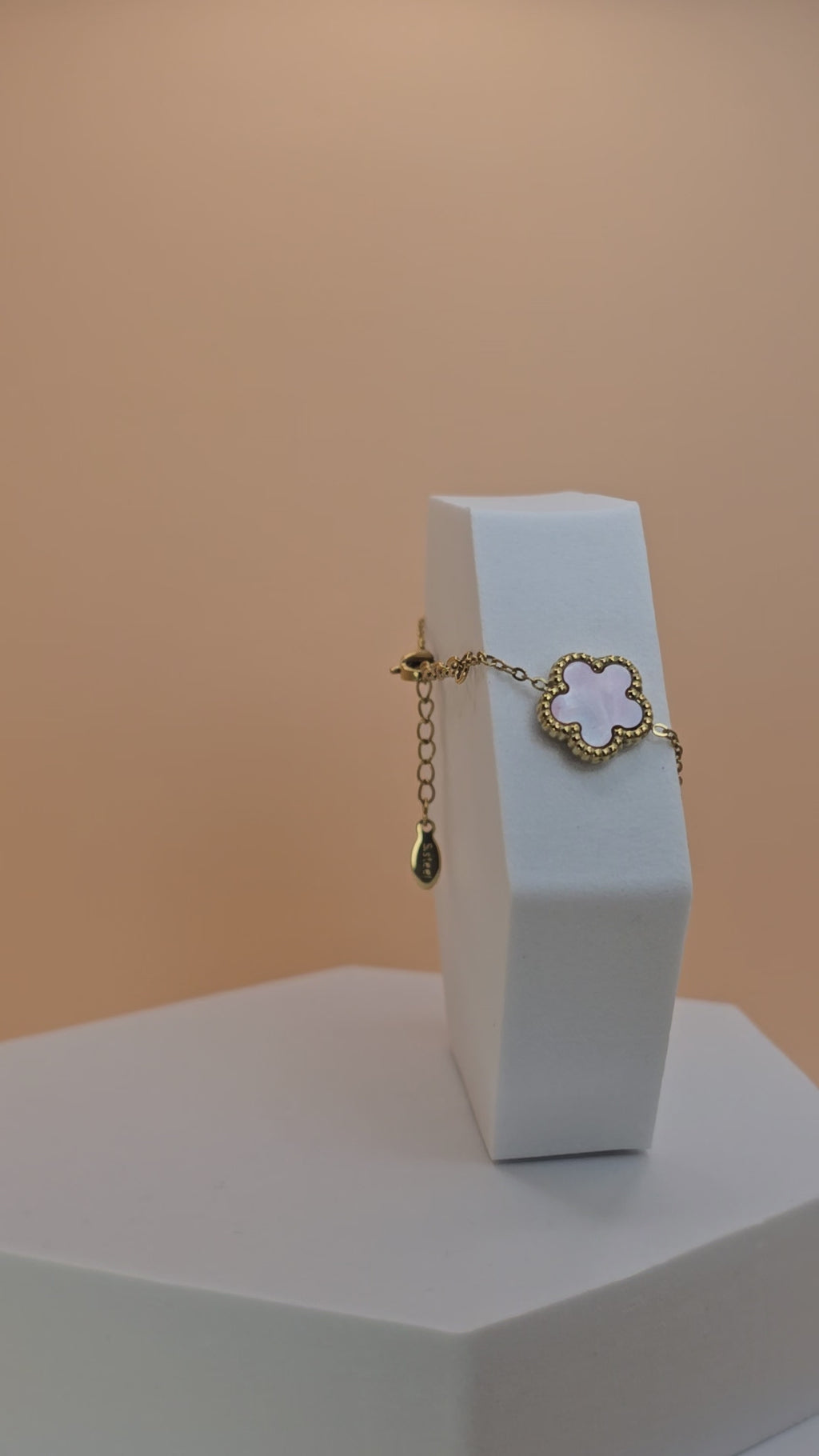 bracciale colver passion rosa placato oro