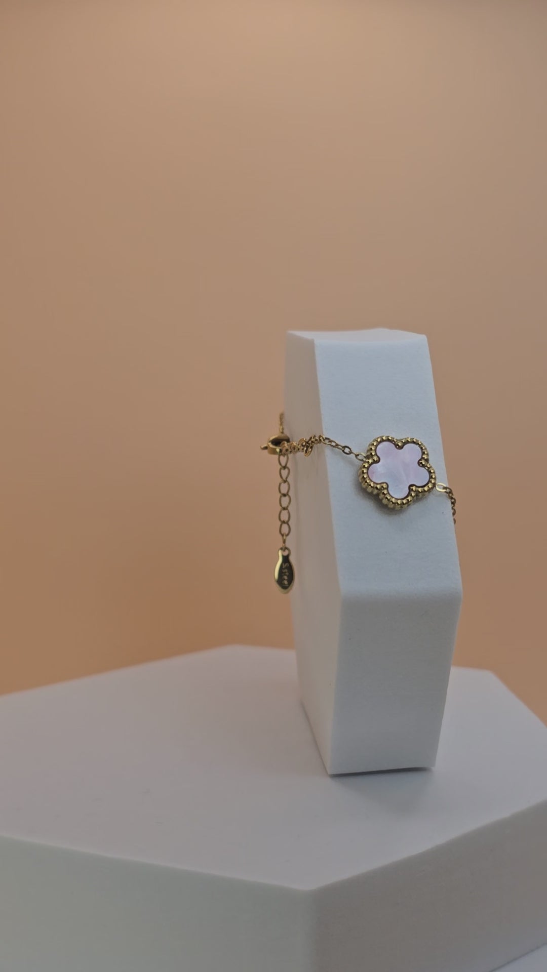 bracciale colver passion rosa placato oro